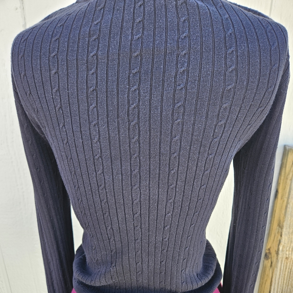Bianca Nygard Sulk Women's Ribbed Knit Turtleneck Sweater - Black